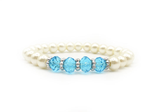 Juliana- Pearl and beads bracelet