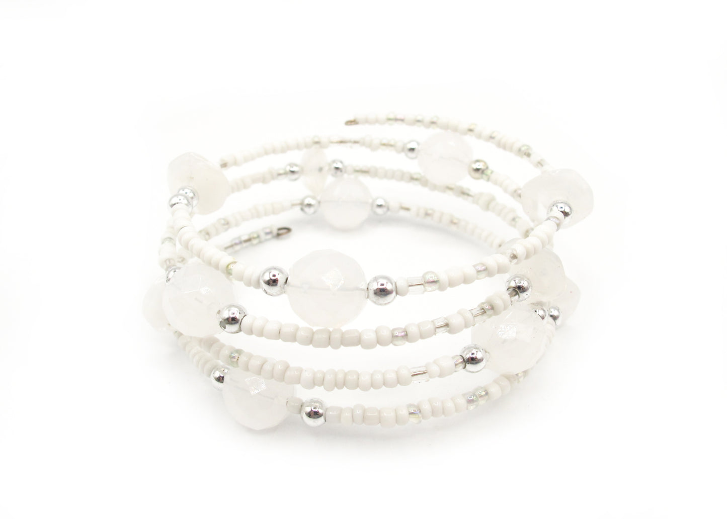Jenna - Bracelet en perles spirales