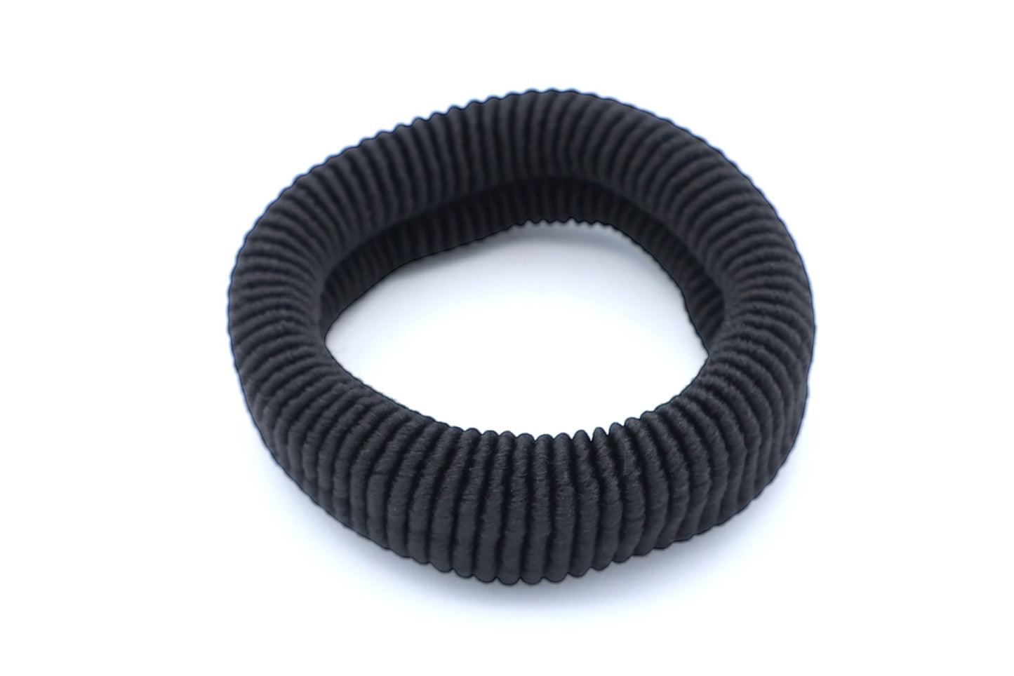 Alora - 6-Pak Thick Quality Ponytailers, Black Only