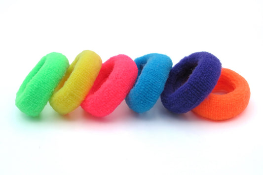 Elsa - 6-Pak Thick & Soft Ponytailers in asst colors